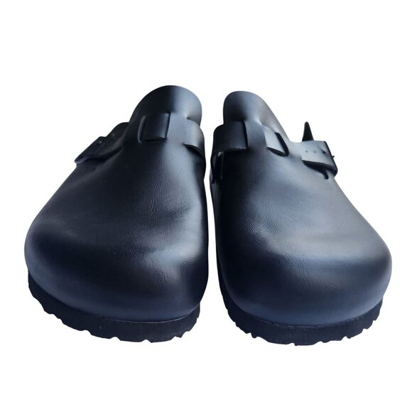 Cushionaire Black Men's Slip-On Shoes - Picture 2 of 5